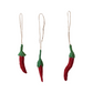 Wool Felt Chili Pepper Ornament - Mellow Monkey