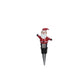 Glass Holiday Icon Zinc Alloy Wine Stopper - Mellow Monkey