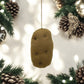 Fabric Potato Ornament - 4-1/4-in - Mellow Monkey