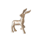 Champagne Gold Aluminum Cast Reindeer - 3-in - Mellow Monkey