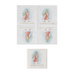 Girl with Presents - Paper Cocktail Napkins - Set of 50 - Mellow Monkey