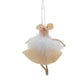 Handmade Wool Felt Ballerina Mouse Ornament - 6-in - Mellow Monkey