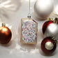 Glass Toaster Pastry Ornament with Beads & Glitter - 4-1/2-in - Mellow Monkey