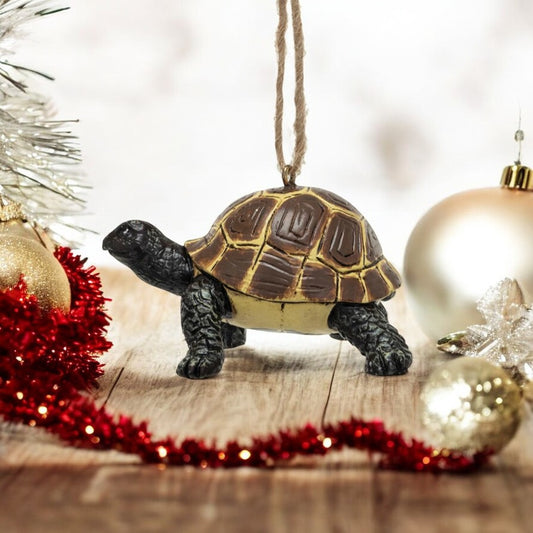 Resin Turtle Ornament - 2-3/4-in - Mellow Monkey