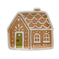 Ceramic Gingerbread House Plate - 6-in - Mellow Monkey