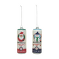 Glass Seltzer Can Ornament with Holiday Icon - 5-in - Mellow Monkey