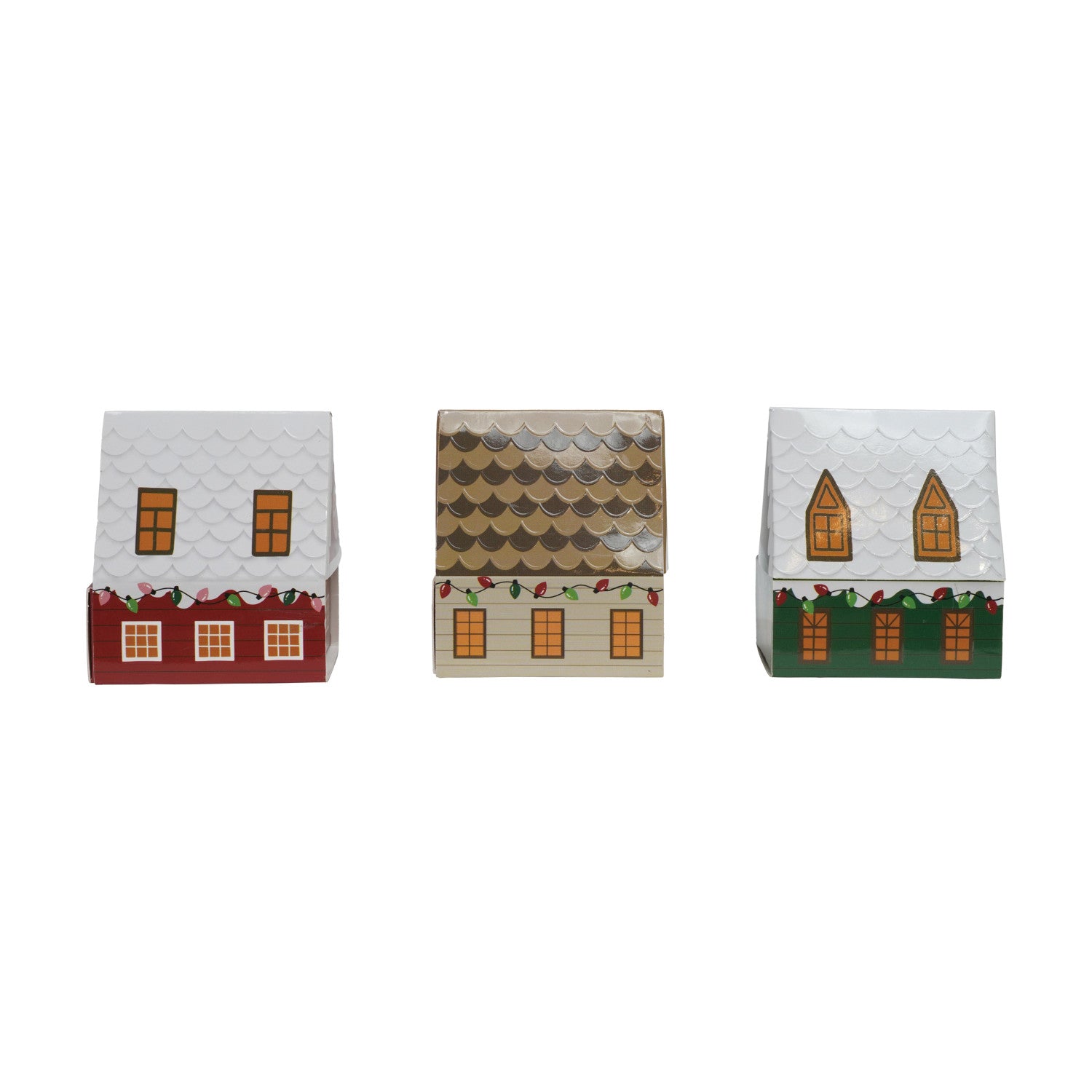 Safety Matches in House Shaped Matchbox - 4-1/4-in - Mellow Monkey