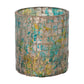 Multi Color Glass Mosaic Tealight/Votive Holder - 3-1/2-in - Mellow Monkey