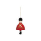 5-1/2"H Ceramic Soldier Bell Ornament, Multi Color