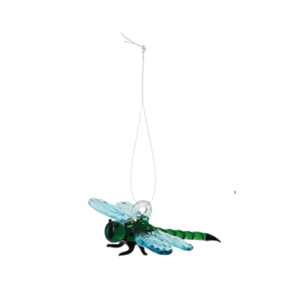 Handmade Glass Garden Critter Ornament - 2-1/2-in - Mellow Monkey