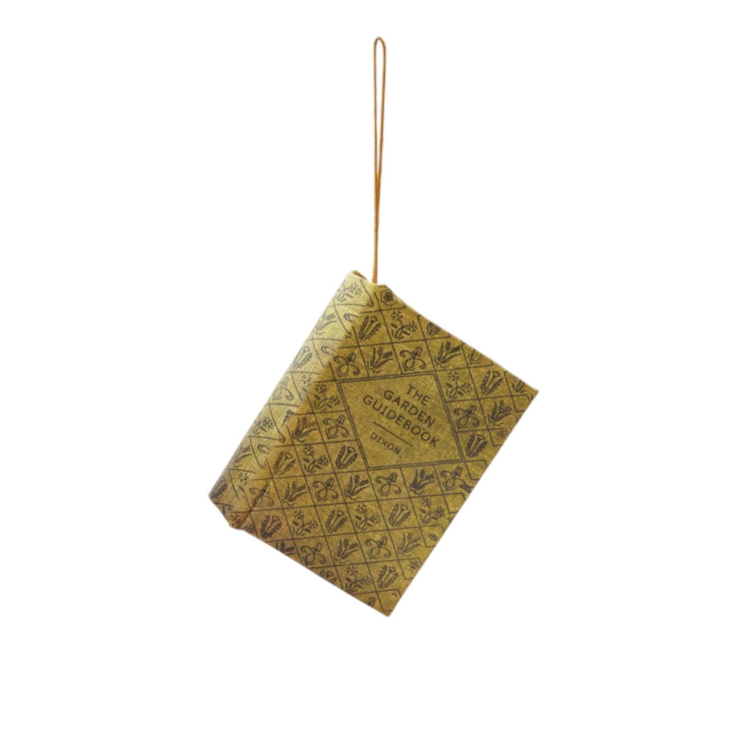 MDF & Fabric Book Ornament - 4 Styles - 3-3/4-in - Mellow Monkey