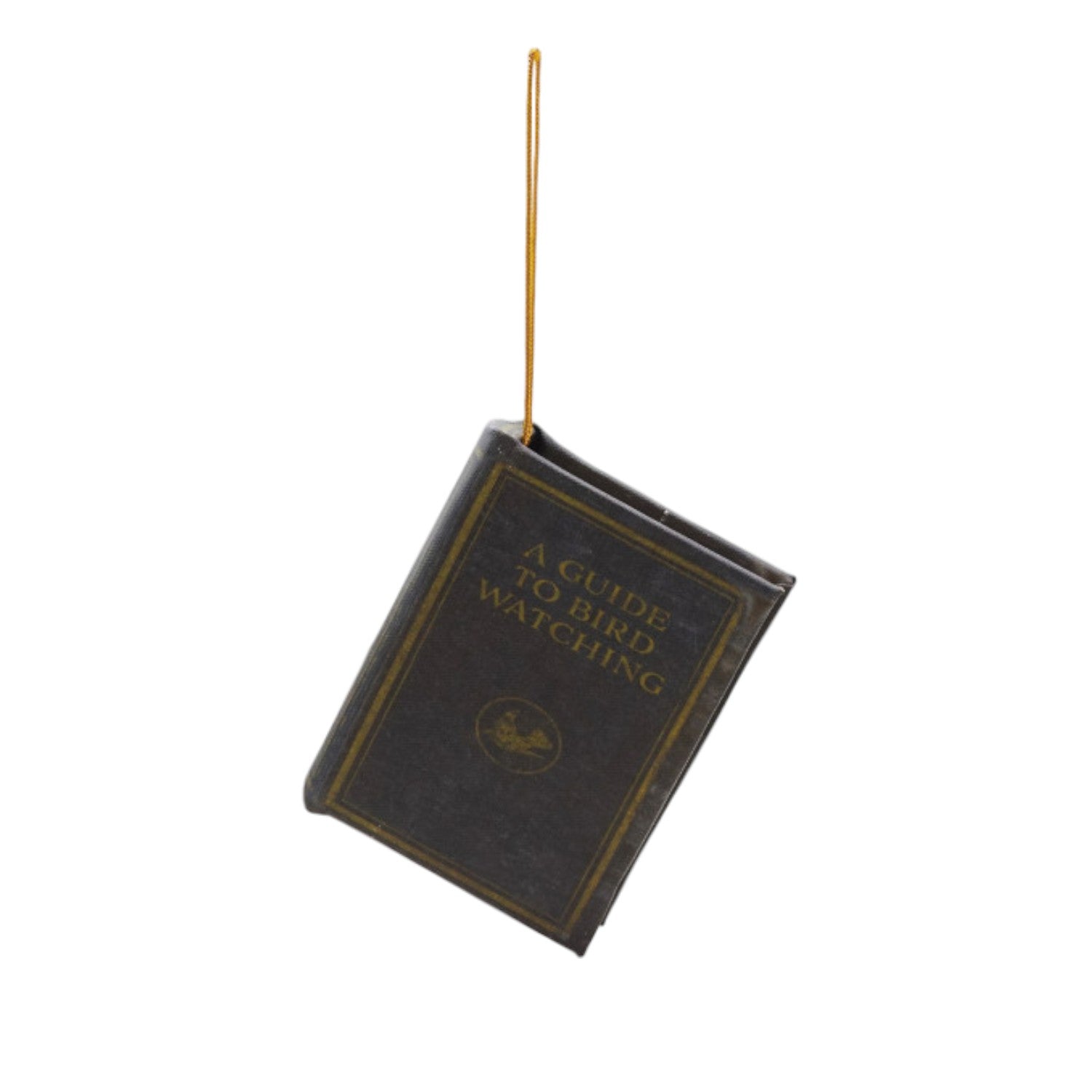 MDF & Fabric Book Ornament - 4 Styles - 3-3/4-in - Mellow Monkey