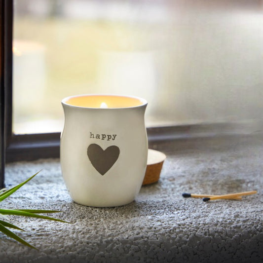 Happy Heart Himalayan Citrus Candle - 5.25-oz. - Mellow Monkey