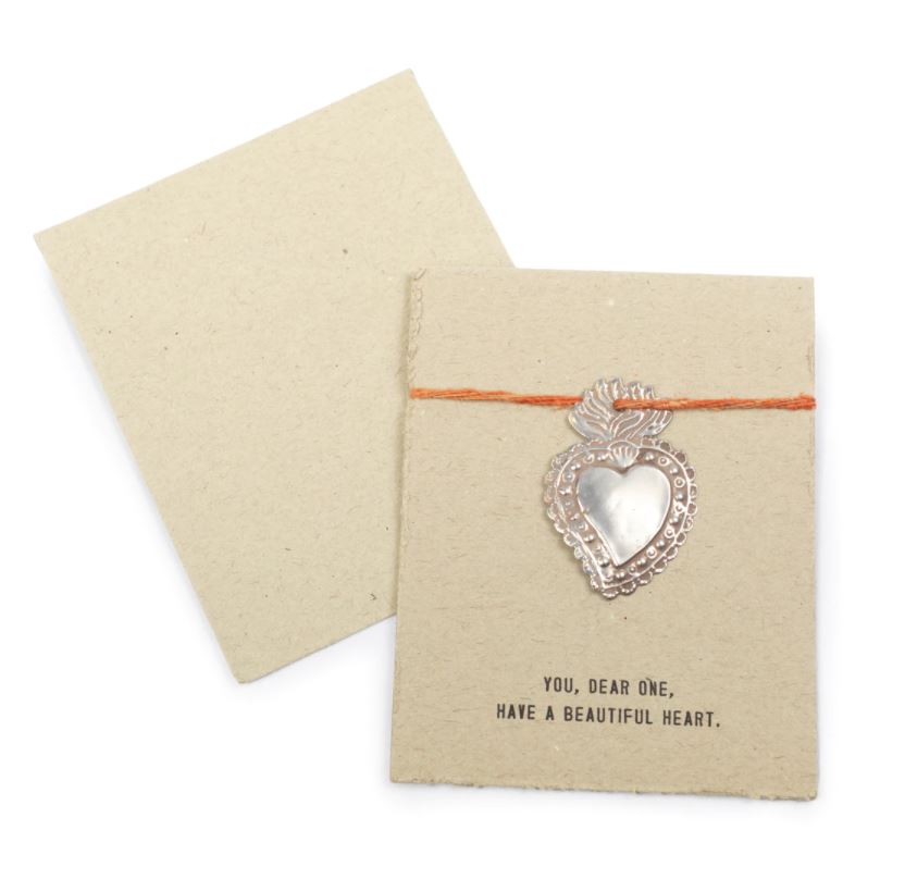 Milagro Heart Card - You Dear One Have A Beautiful Heart - Mellow Monkey