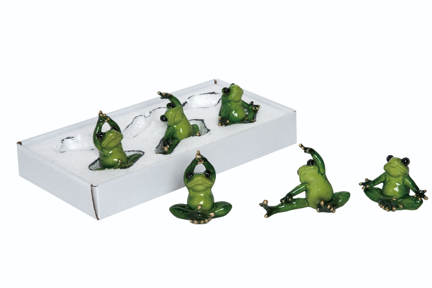 Enchanted Yoga Frogs - 3 Styles - 4.5-in - Mellow Monkey
