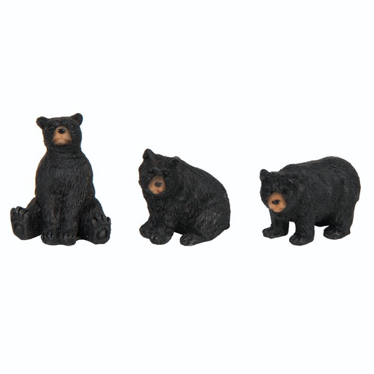 Mini Bear Figurines - 1-1/2-in - Mellow Monkey