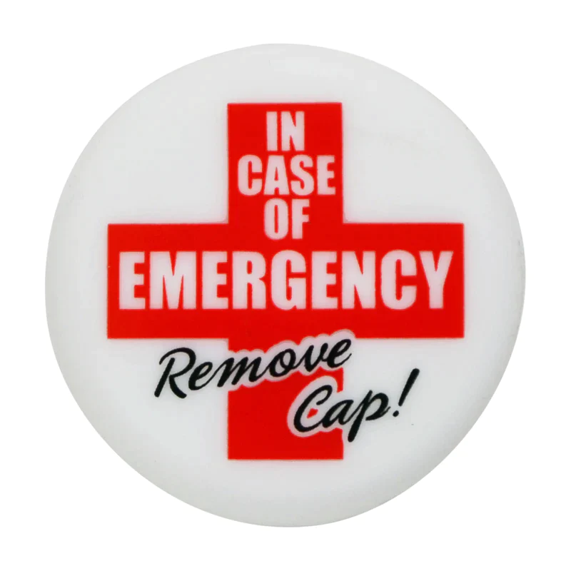 In Case of Emergency - Capabunga Wine Bottle Top Seal - Mellow Monkey