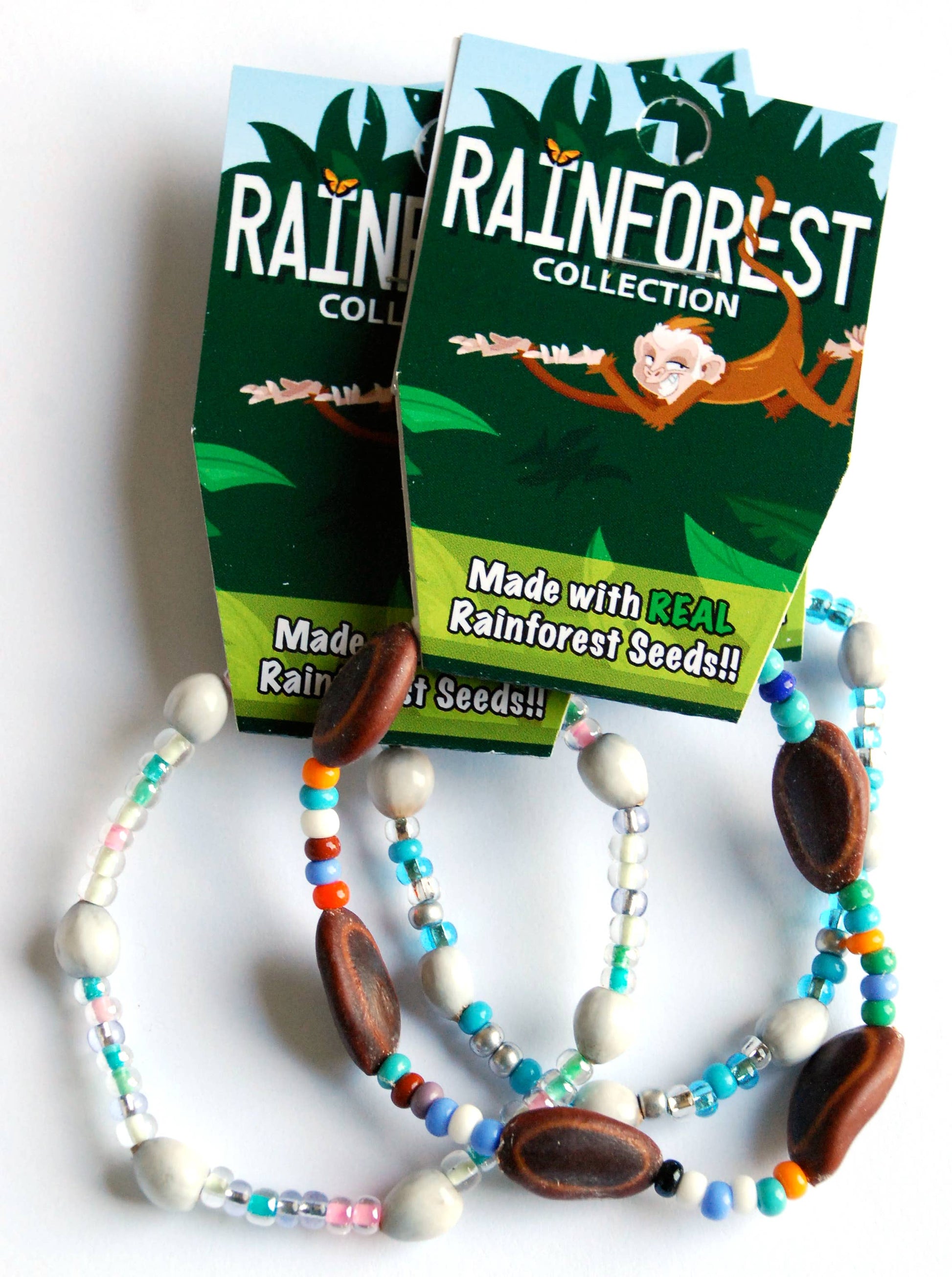 Kids Stretchy Rainforest Bracelet - Mellow Monkey