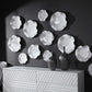 Abella Ceramic Wall Decor - White - 2 Sizes - Mellow Monkey
