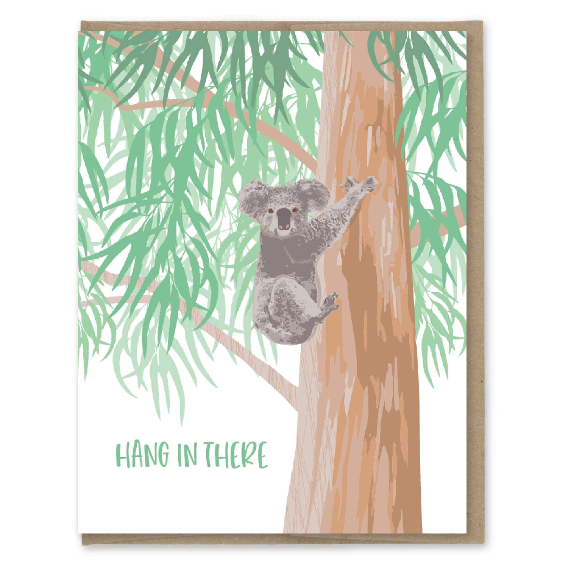 Hang In There Card - Encouragement - Mellow Monkey