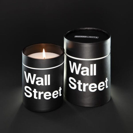 Urban Lights Scented Soy Candle - Wall Street - Mellow Monkey