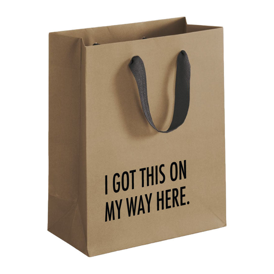 I Got This On My Way Here - Gift Bag - Mellow Monkey