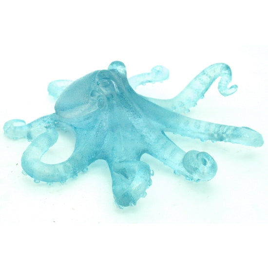 Octopus - Clear Acrylic Figure - Aqua - Mellow Monkey