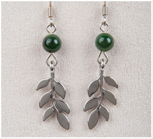 Jade Branches Earrings - Mellow Monkey