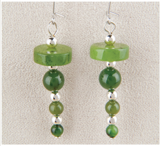 Jade Forest Chime Earrings - Mellow Monkey
