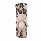 Leopard Swaddle and Blanket Rattle - Mellow Monkey