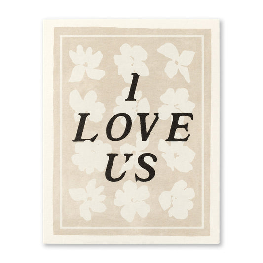 Love Muchly Greeting Card - Anniversary - I Love Us! - Mellow Monkey