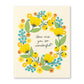 Love Muchly Greeting Card - Encouragement - How Are You So Wonderful? - Mellow Monkey