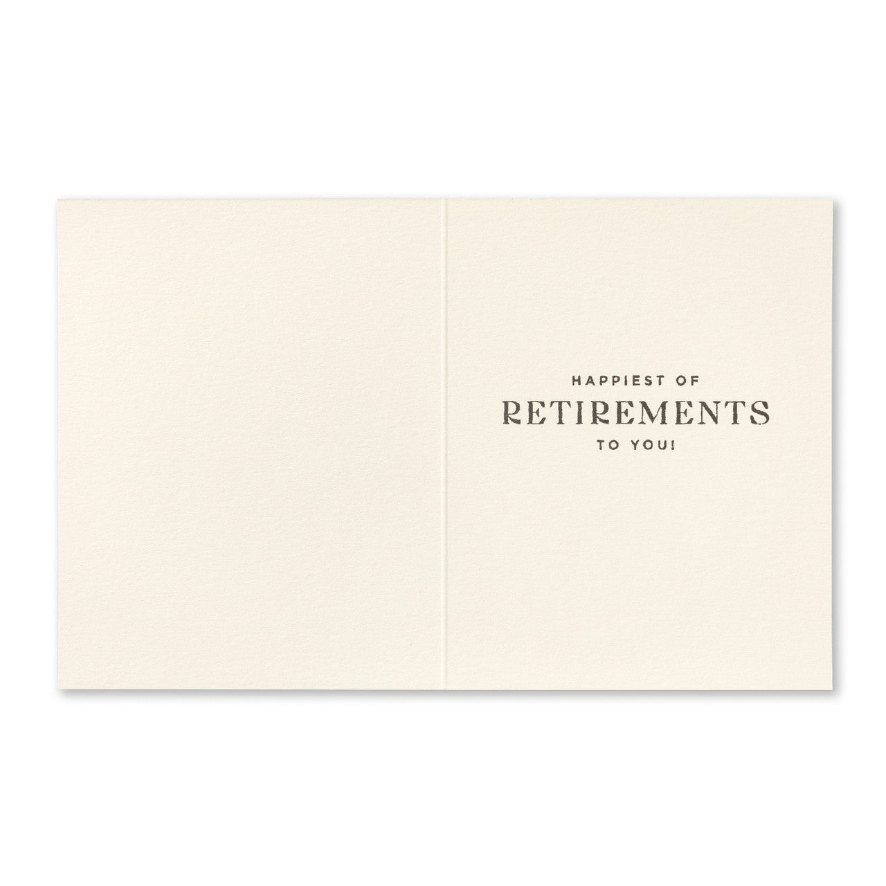 Love Muchly Greeting Card - Retirement - You deserve it - Mellow Monkey