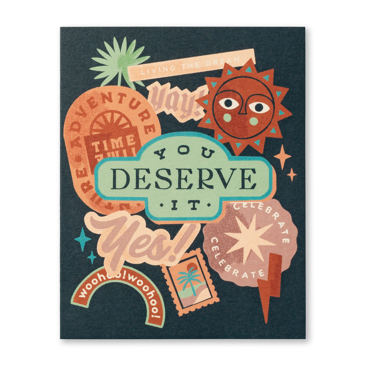 Love Muchly Greeting Card - Retirement - You deserve it - Mellow Monkey