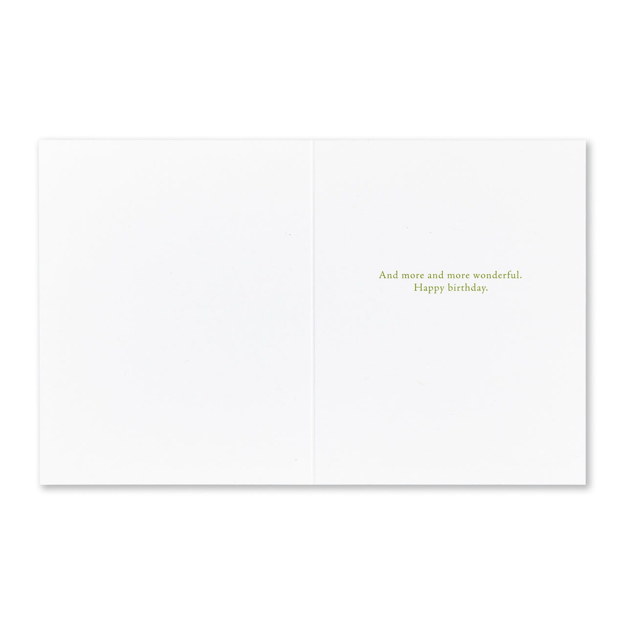 Positively Green Greeting Card - Birthday -  "She Grew Daring and Reckless..." - Kate Chopin - Mellow Monkey