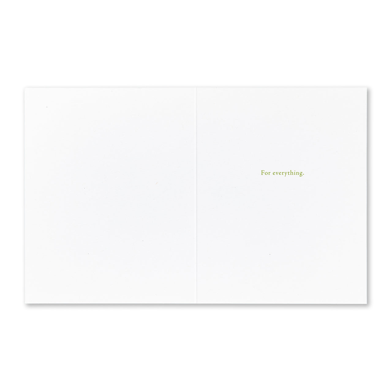 Positively Green Greeting Card - Thank You -  "I Thank You From the Depths of My Heart" - Alexandre Dumas - Mellow Monkey