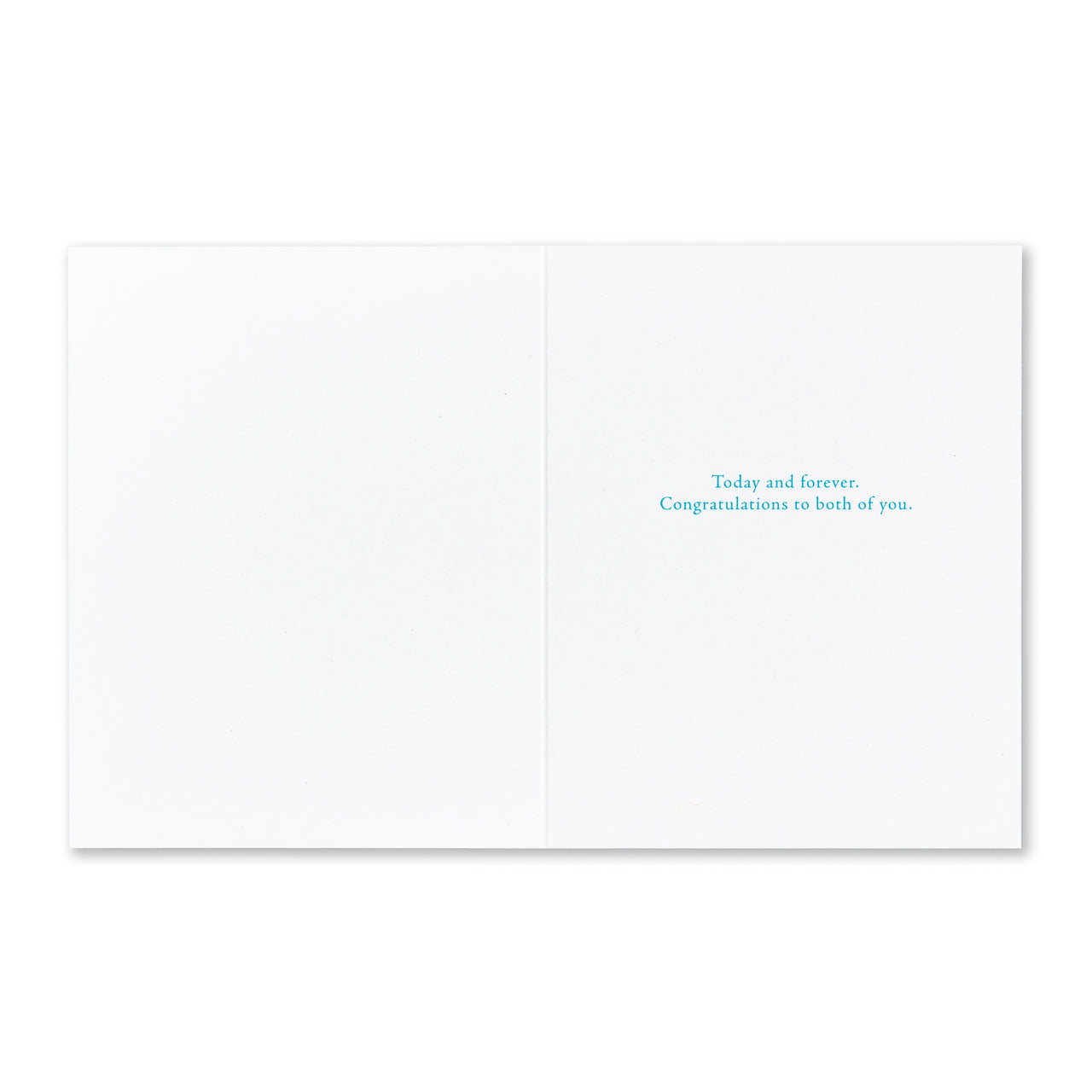 Positively Green Greeting Card - Wedding -  "Take Time to Share Everything..." - Grace Duffield Goodwin - Mellow Monkey