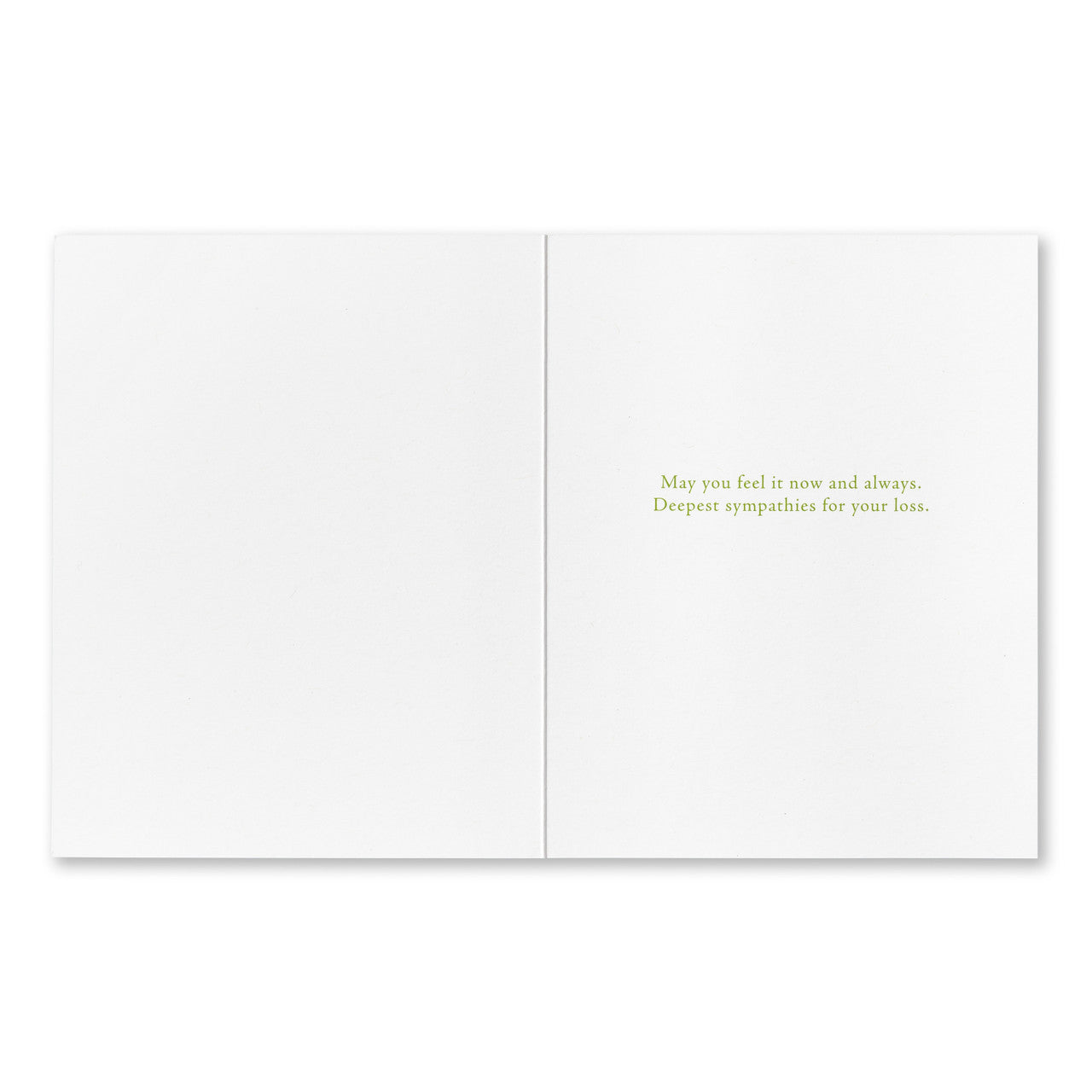 ...Only Love Is Infinite. -Rumi - Sympathy Greeting Card - Mellow Monkey