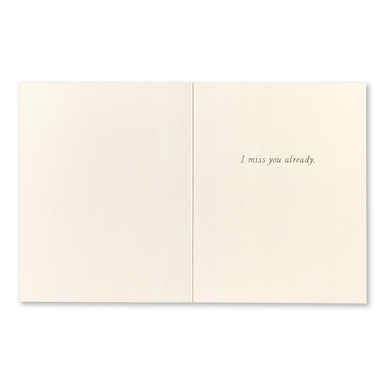 Love Muchly Greeting Card - Goodbye - What am I going to do without you - Mellow Monkey