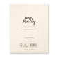 Love Muchly Greeting Card - Wedding - This Is Love. - Mellow Monkey