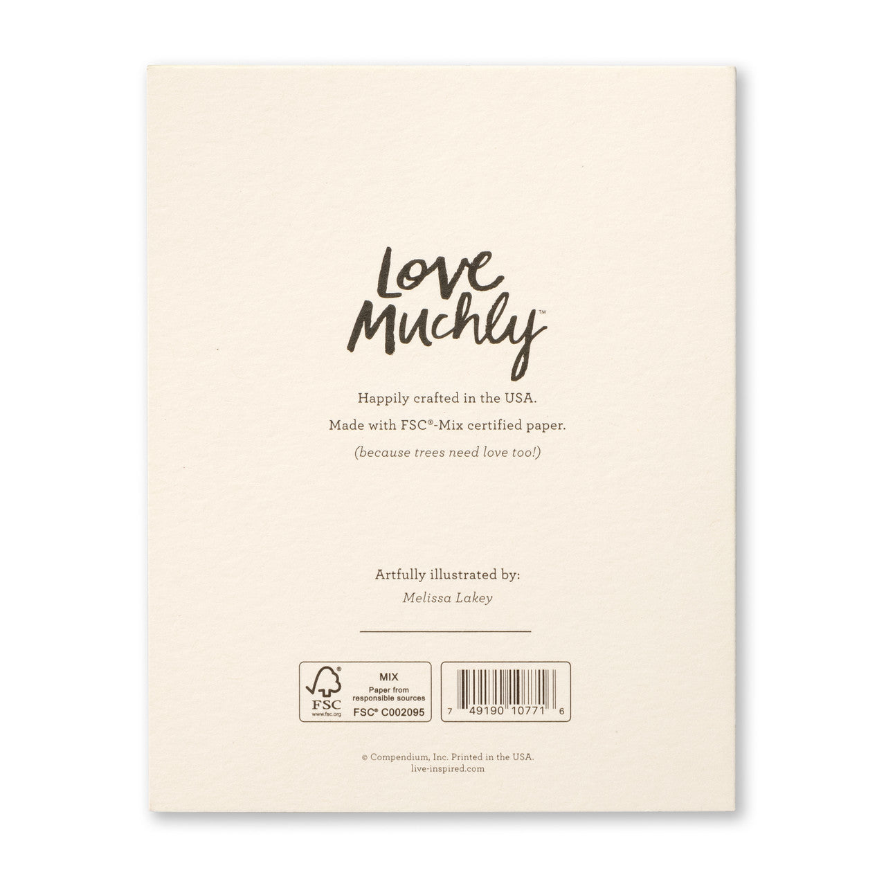 Love Muchly Greeting Card - Birthday - Every Phase Of Life Deserves Celebration - Mellow Monkey
