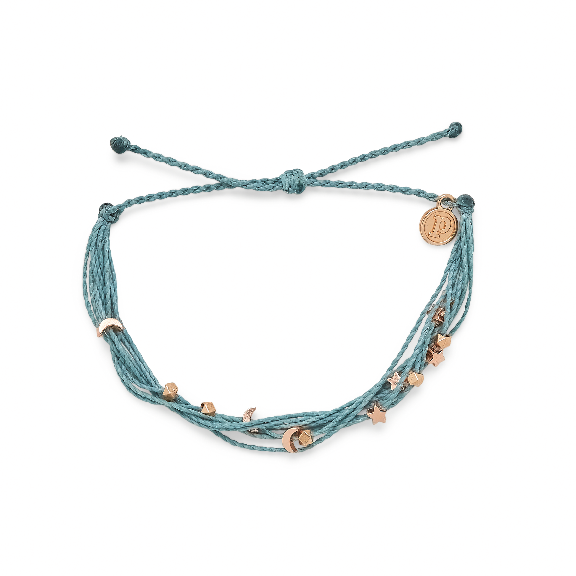 Puravida Rose Gold Celestial Malibu Bracelet - Smoke - Mellow Monkey