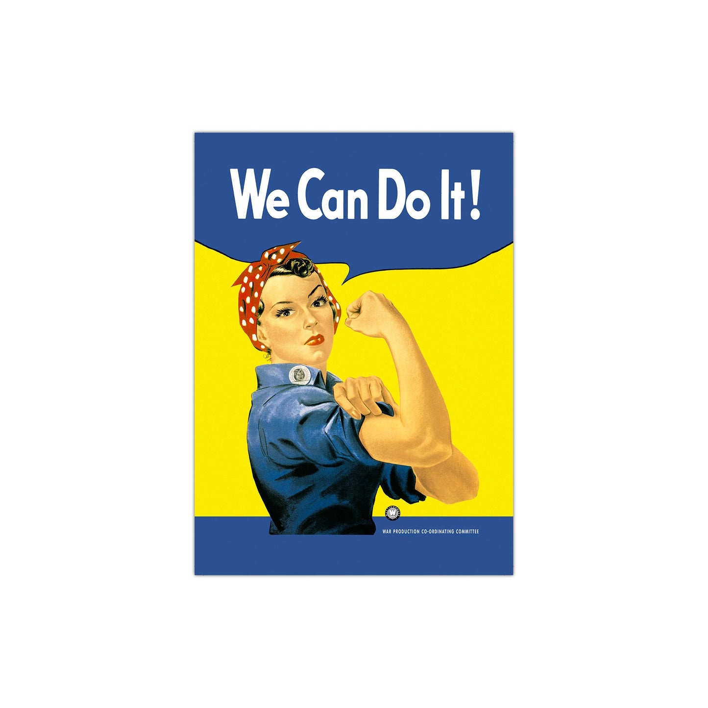 Rosie The Riveter - We Can Do It! - Post Card - Mellow Monkey