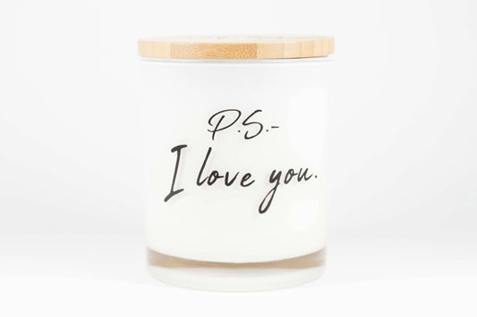 Unplug Soy Candles - PS I Love You - White Tea - Mellow Monkey