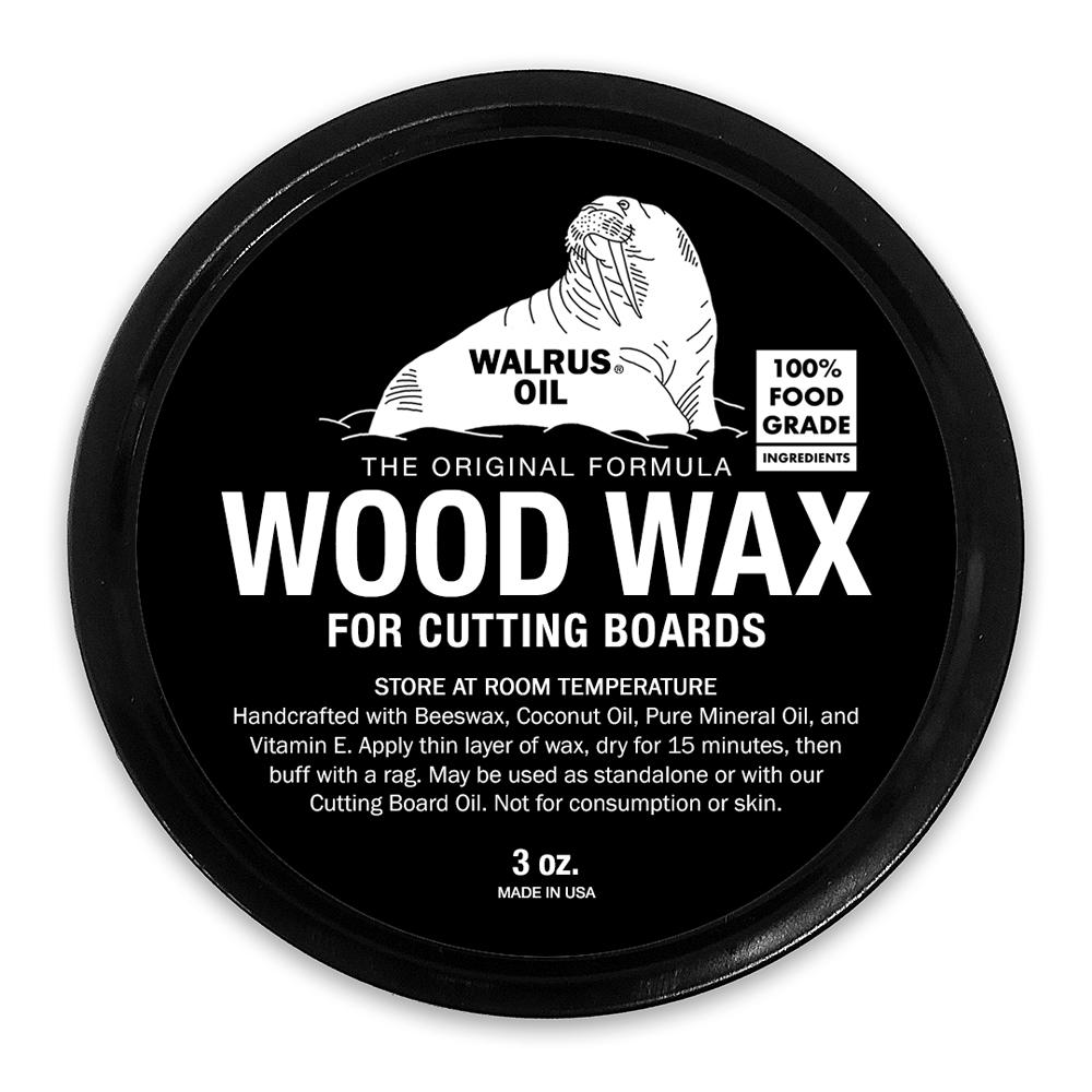Walrus Cutting and Charcuterie Board Wax - 3-oz - Mellow Monkey