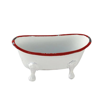 Mini Bath Tub Container / Soap Dish - 5-1/2-in - 5 Available Colors - Mellow Monkey