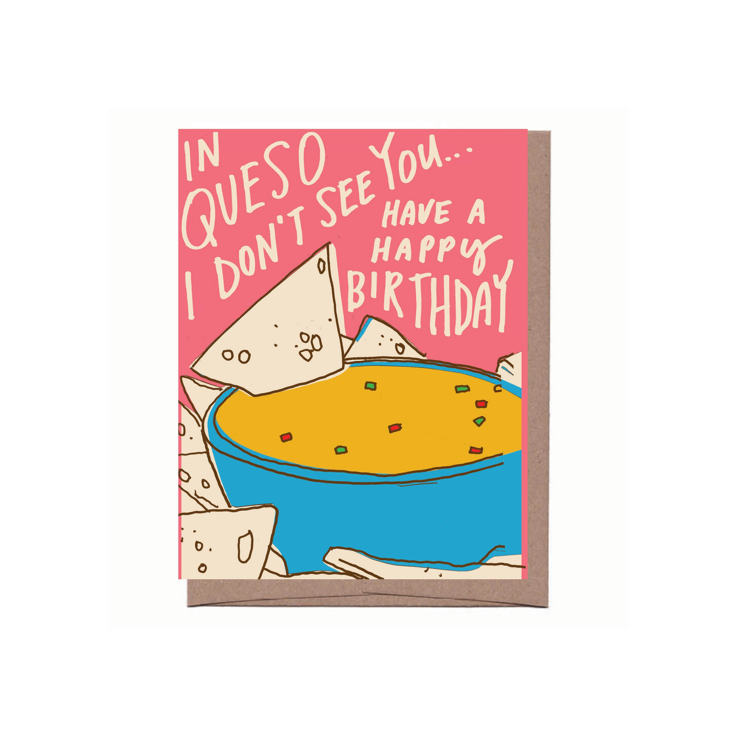 Funny Queso - Birthday Card - Mellow Monkey