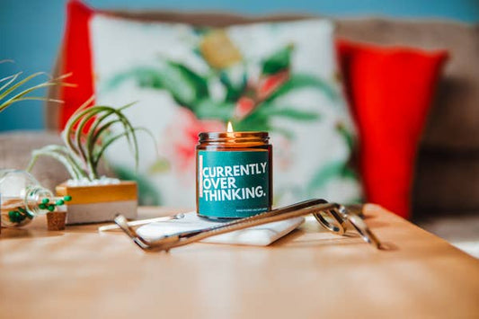 Currently Overthinking - Soy Candle - 4oz - Mellow Monkey