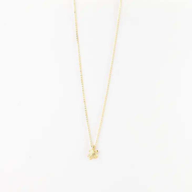 Asri Sea Turtle Necklace - Gold - Mellow Monkey