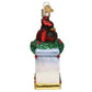 OId World Christmas - In Loving Memory - Memorial Cardinal Ornament - 4-1/4-in - Mellow Monkey